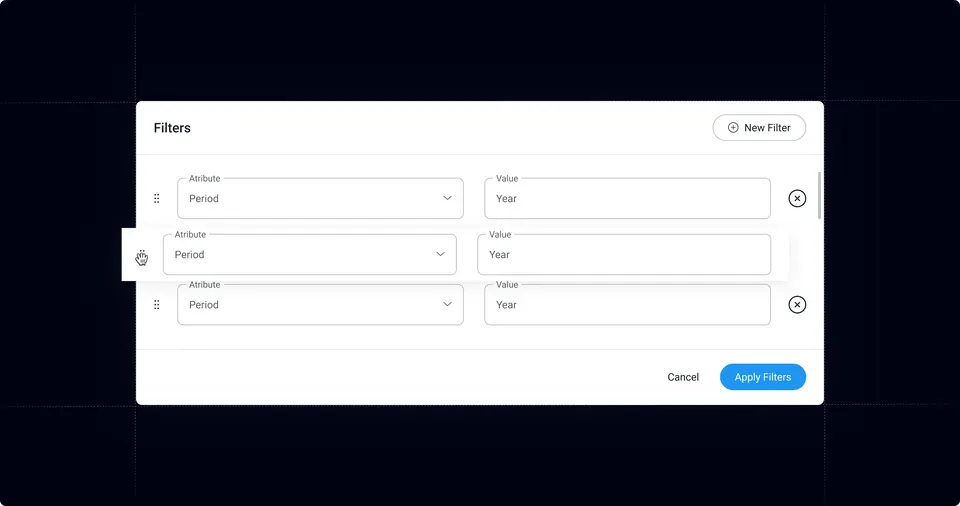 Filter config