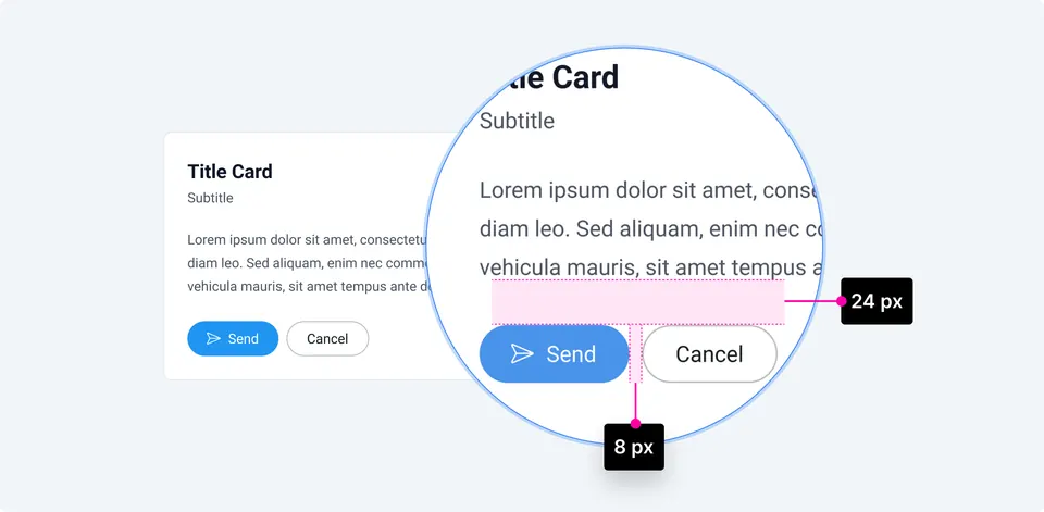 Spacing on a 4px grid