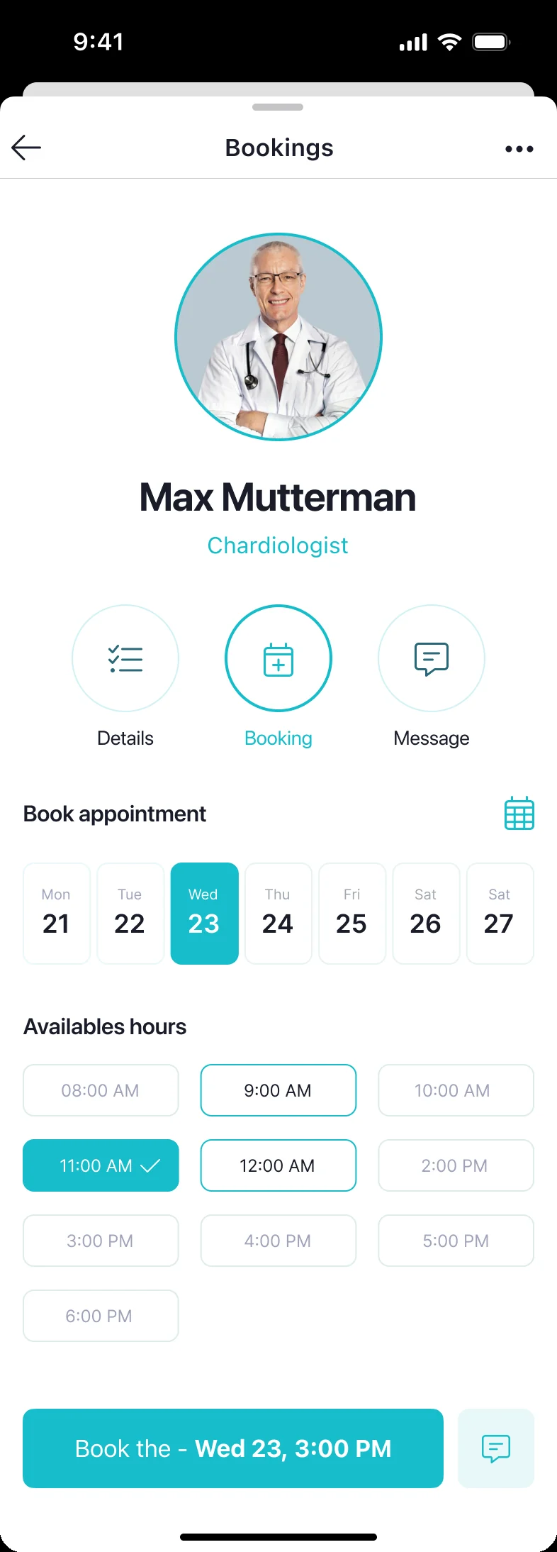 Book an appointment