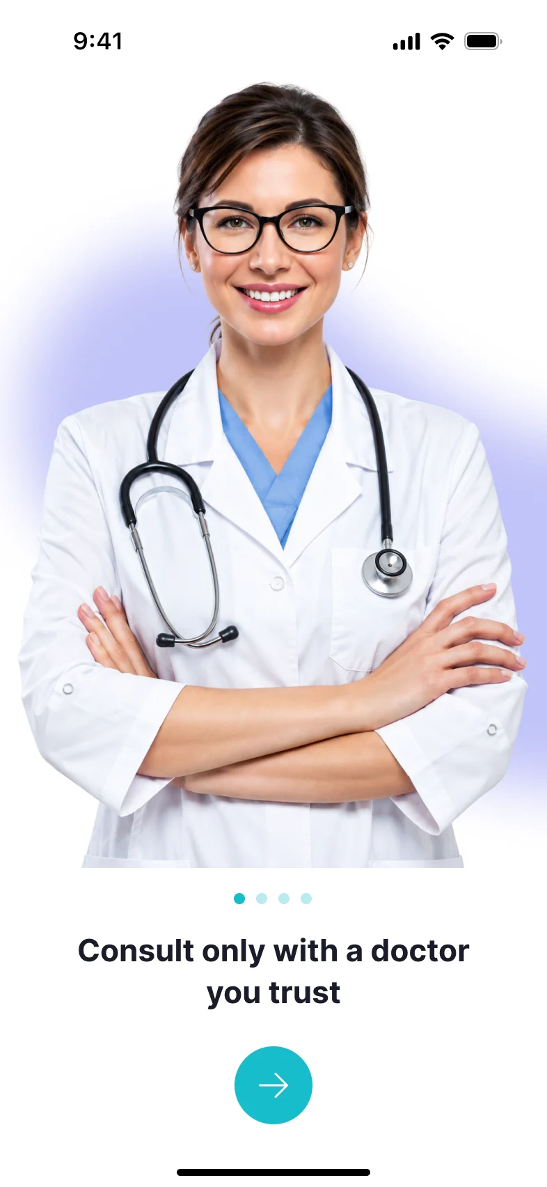 Consult only with a doctor you trust