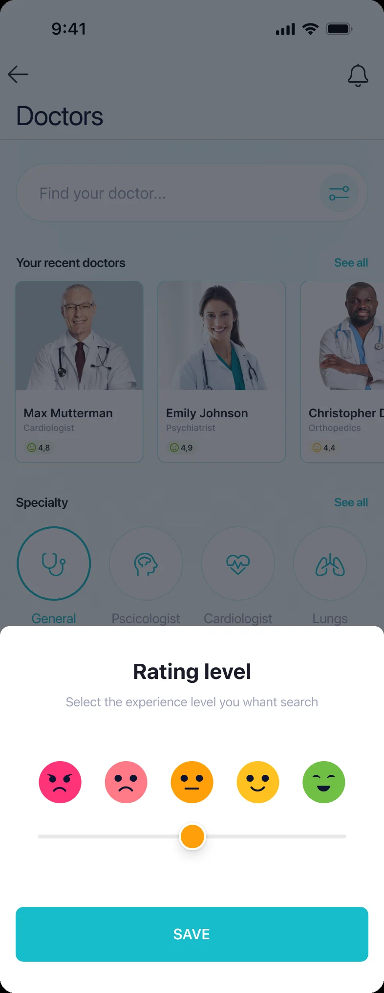 Rating level